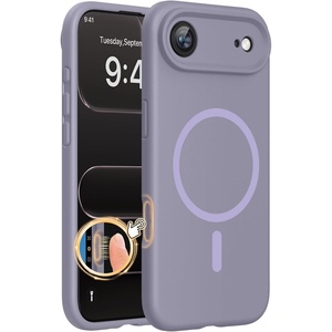 image:imageMiracase Magnetic for iPhone Air Case Silicone Lavender Gray