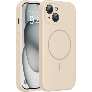 image:imageMiracase Silicone amp Magnetic for iPhone 15 Case Sand