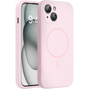 image:imageMiracase Silicone amp Magnetic for iPhone 15 Plus Case Sand Pink