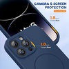 image:imageMiracase Magnetic for iPhone 14 Pro Max Case Silicone Dark Blue