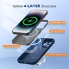image:imageMiracase Magnetic for iPhone 14 Pro Max Case Silicone Dark Blue