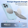image:imageMiracase Silicone amp Magnetic for iPhone 15 Pro Case Clove Purple