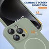 image:imageMiracase Silicone amp Magnetic for iPhone 15 Pro Case Patina Green
