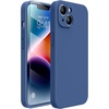 image:imageMiracase Designed for iPhone 14 Plus Case with Screen ProtectorUpgraded Enhanced Camera ProtectionShockproof Liquid Silicone Case with Microfiber Lining67 inch Glass Blue