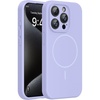 image:imageMiracase Silicone amp Magnetic for iPhone 15 Pro Max Case Light Purple