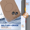 image:imageMiracase Silicone amp Magnetic for iPhone 14 Case Chocolate
