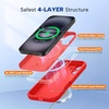 image:imageMiracase Silicone amp Magnetic for iPhone 16 Case Red