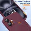 image:imageMiracase Silicone amp Magnetic for iPhone 16 Case Wine Red