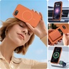 image:imageMiracase Silicone amp Magnetic for iPhone 17e16e Case Amber Orange