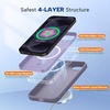 image:imageMiracase Silicone amp Magnetic for iPhone 17e16e Case Lavender Gray