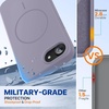 image:imageMiracase Silicone amp Magnetic for iPhone 17e16e Case Lavender Gray