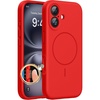 image:imageMiracase Silicone amp Magnetic for iPhone 16 Case Red