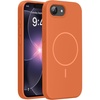 image:imageMiracase Silicone amp Magnetic for iPhone 17e16e Case Amber Orange