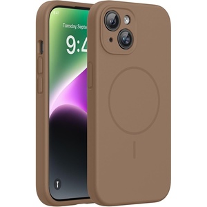 image:imageMiracase Silicone amp Magnetic for iPhone 14 Case Chocolate
