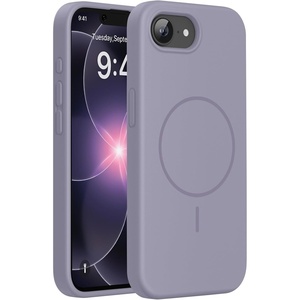 image:imageMiracase Silicone amp Magnetic for iPhone 17e16e Case Lavender Gray