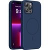 image:imageMiracase Silicone amp Magnetic for iPhone 13 Pro Max Case Dark Blue