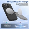image:imageMiracase Silicone amp Magnetic for iPhone 16 Pro Max Case Black