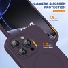 image:imageMiracase Silicone amp Magnetic for iPhone 16 Pro Max Case Dark Purple
