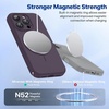 image:imageMiracase Silicone amp Magnetic for iPhone 16 Pro Max Case Dark Purple