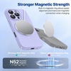 image:imageMiracase Silicone amp Magnetic for iPhone 16 Pro Max Case Light Purple