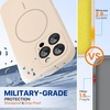 image:imageMiracase Silicone amp Magnetic for iPhone 16 Pro Max Case Sand
