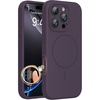 image:imageMiracase Silicone amp Magnetic for iPhone 16 Pro Max Case Dark Purple