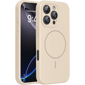 image:imageMiracase Silicone amp Magnetic for iPhone 16 Pro Max Case Sand