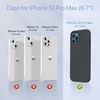 image:imageMiracase Silicone for iPhone 12 Pro Max Case Black