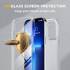 image:imageMiracase Compatible with iPhone 13 pro case 61 inch 2022 New FullBody Glass Clear Case Bumper Case with Builtin 9H Tempered Glass Screen Protector for iPhone 13 pro Matte Clear