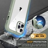 image:imageMiracase Glass iPhone 13 Pro Case 61 inch 2021 Upgrade FullBody Clear Bumper Case with Builtin 9H Tempered Glass Screen Protector for iPhone 13 ProCoppergreen