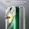image:imageMiracase Glass iPhone 13 Pro Case 61 inch 2021 Upgrade FullBody Clear Bumper Case with Builtin 9H Tempered Glass Screen Protector for iPhone 13 ProCoppergreen