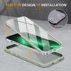 image:imageMiracase Glass iPhone 13 Pro Case 61 inch 2021 Upgrade FullBody Clear Bumper Case with Builtin 9H Tempered Glass Screen Protector for iPhone 13 ProCoppergreen
