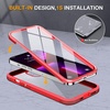 image:imageMiracase Glass iPhone 13 Pro Case 61 inch 2021 Upgrade FullBody Clear Bumper Case with Builtin 9H Tempered Glass Screen Protector for iPhone 13 ProRed