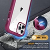 image:imageMiracase Glass iPhone 13 Pro Case 61 inch 2021 Upgrade FullBody Clear Bumper Case with Builtin 9H Tempered Glass Screen Protector for iPhone 13 ProWine red
