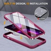 image:imageMiracase Glass iPhone 13 Pro Case 61 inch 2021 Upgrade FullBody Clear Bumper Case with Builtin 9H Tempered Glass Screen Protector for iPhone 13 ProWine red