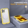 image:imageMiracase Glass iPhone 13 Pro Case 61 inch 2021 Upgrade FullBody Clear Bumper Case with Builtin 9H Tempered Glass Screen Protector for iPhone 13 ProYellow