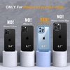image:imageMiracase Glass iPhone 13 Pro Case 61 inch 2023 New FullBody Clear Bumper Case with Builtin 9H Tempered Glass Screen Protector for iPhone 13 Pro Capri Blu