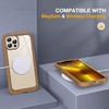 image:imageMiracase Glass iPhone 13 Pro Case 61 inch 2023 Upgrade FullBody Clear Bumper Case with Builtin 9H Tempered Glass Screen Protector for iPhone 13 ProChocolate