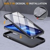 image:imageMiracase Glass iPhone 13 Pro Case 61 inch 2023 Upgrade FullBody Clear Bumper Case with Builtin 9H Tempered Glass Screen Protector for iPhone 13 ProMatte Black