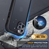 image:imageMiracase Glass iPhone 13 Pro Case 61 inch 2023 Upgrade FullBody Clear Bumper Case with Builtin 9H Tempered Glass Screen Protector for iPhone 13 ProMatte Black