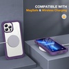 image:imageMiracase Glass iPhone 13 Pro Case 61 inch 2023 Upgrade FullBody Clear Bumper Case with Builtin 9H Tempered Glass Screen Protector for iPhone 13 ProPurple