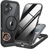 image:imageMiracase for iPhone 15 Pro Case 61with Private Screen ProtectorBlackBlack