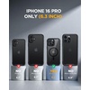 image:imageMiracase for iPhone 15 Pro Case 61with Private Screen ProtectorBlackBlack