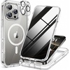 image:imageMiracase for iPhone 15 Pro Case 61with Private Screen ProtectorBlackClear