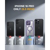 image:imageMiracase for iPhone 15 Pro Case 61with Private Screen ProtectorBlackPurple