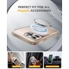 image:imageMiracase for iPhone 15 Pro Case 61with Private Screen ProtectorBlackSand