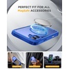 image:imageMiracase for iPhone 15 Pro Case 61with Private Screen ProtectorBlackSea Blue