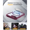 image:imageMiracase for iPhone 17e amp 16e Case with Builtin Private Screen Protector Magnetic with MagSafe FullBody Phone Cover Military Drop Proof 17 E 16 E Bumper 61 inch GreenPlum