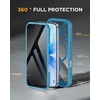 image:imageMiracase for iPhone 17e amp 16e Case with Builtin Private Screen Protector Magnetic with MagSafe FullBody Phone Cover Military Drop Proof 17 E 16 E Bumper 61 inch GreenBlue