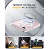 image:imageMiracase for iPhone 17e amp 16e Case with Builtin Private Screen Protector Magnetic with MagSafe FullBody Phone Cover Military Drop Proof 17 E 16 E Bumper 61 inch GreenClear Glitter